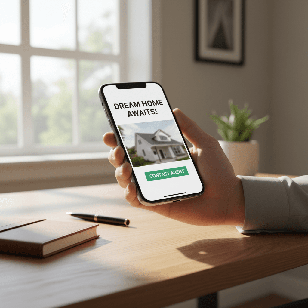 Homeowner contacting DJG Ventures LLC about selling their house